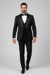 Black Shawl Lapel Tuxedo